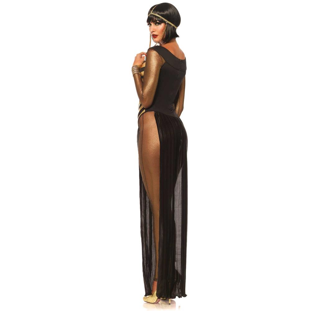Leg Avenue - Goddess Isis Costume - Noir/Couleur or